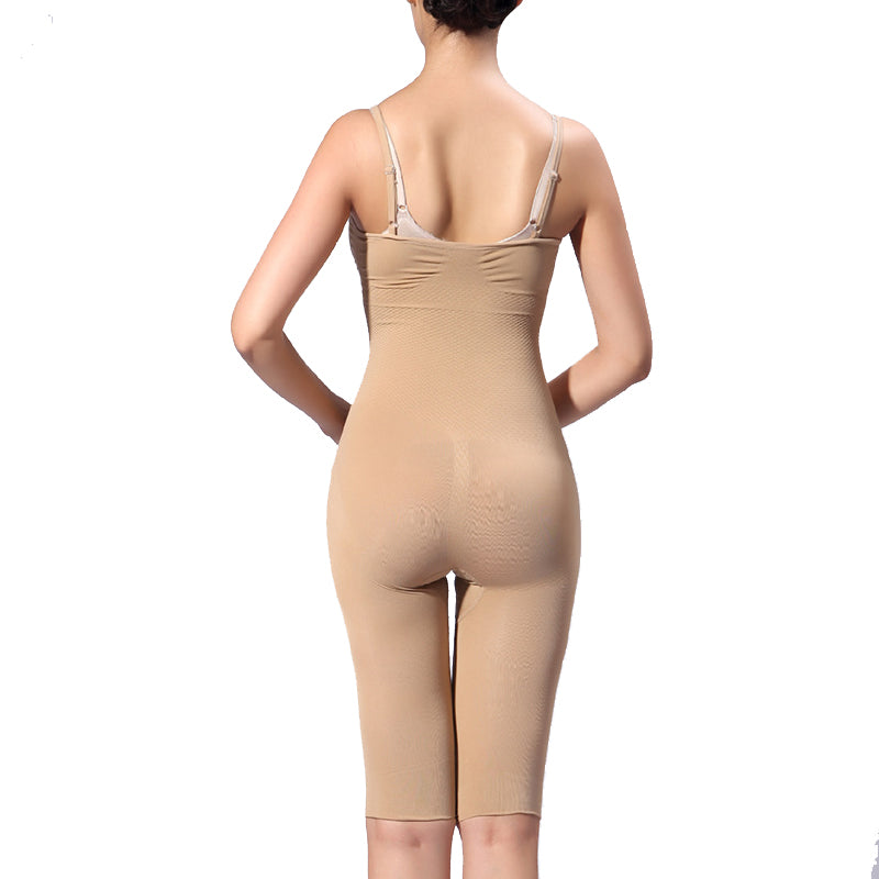 Nude Color Seamless Fat Burning Bodysuits L XXL MH1556