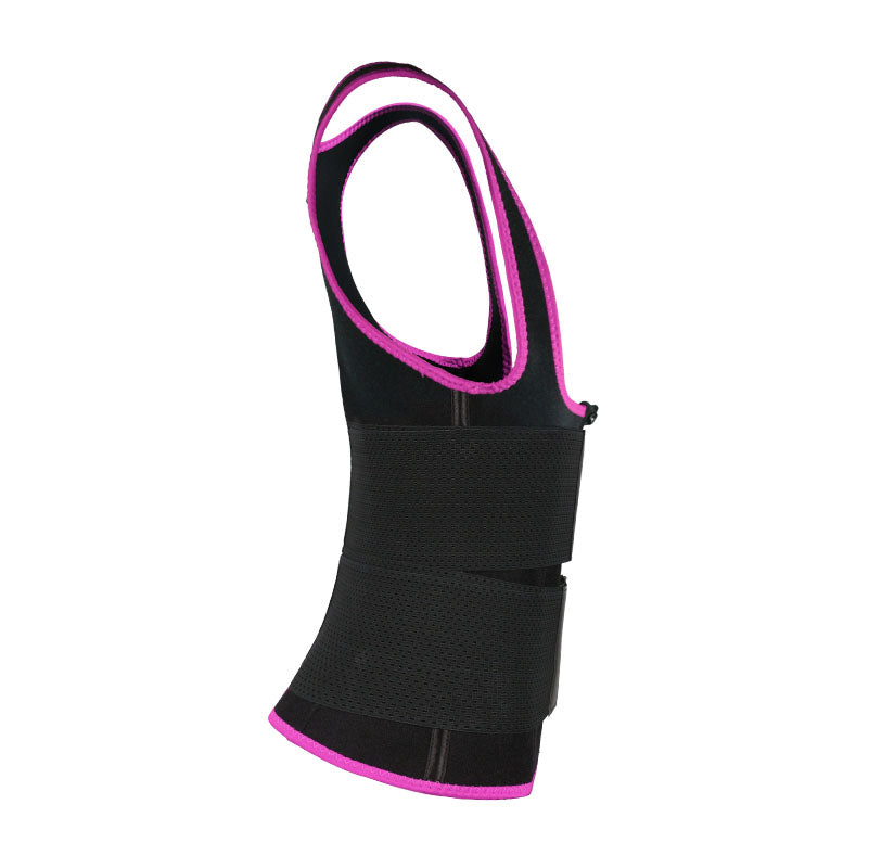 UJB Pink Vest Double Belt MHW100064P