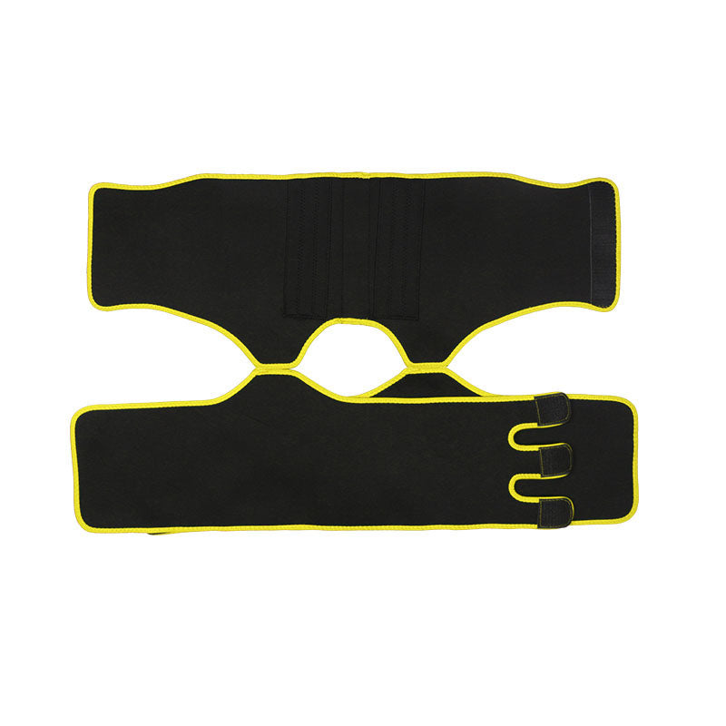 UJB Yellow Neoprene Waist&Thigh Shaper with Single Detachable Belt MHW100118Y
