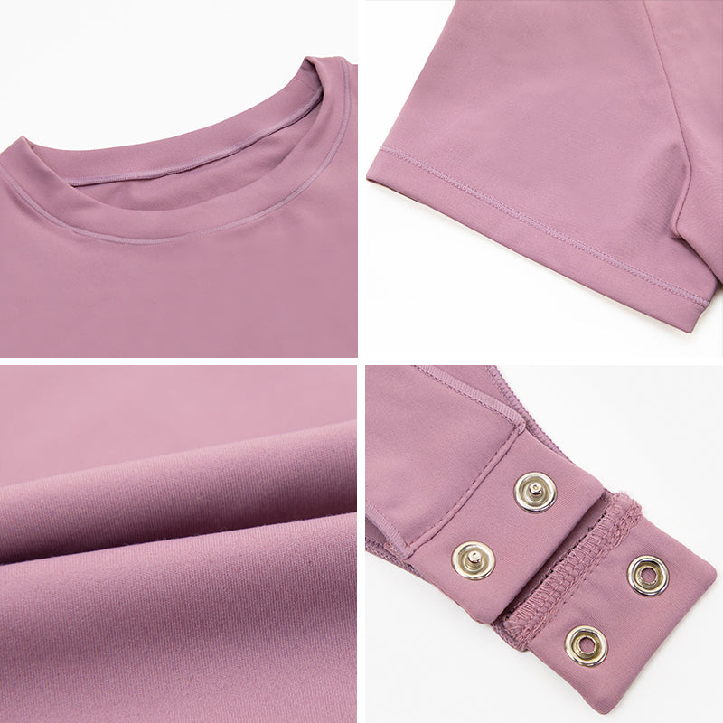 Essential Crew Neck Short Sleeve Bodysuit MT000353PU