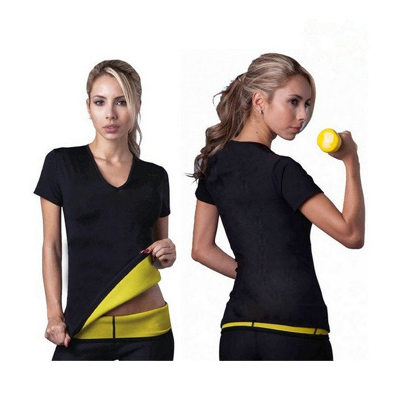 UJB Black Neoprene Tight Fitness Top S-3XL MH1290