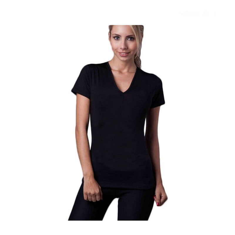 UJB Black Neoprene Tight Fitness Top S-3XL MH1290