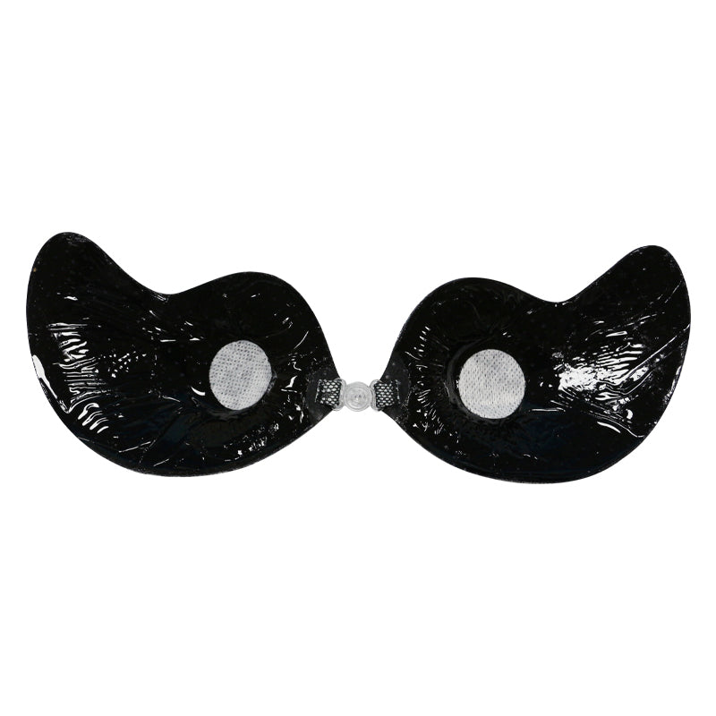 UJB Black Lace Sexy Strapless Adhesive Bra A-D MH4428