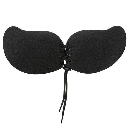 UJB Black Sexy Backless Adhesive Bra A-D MH4429