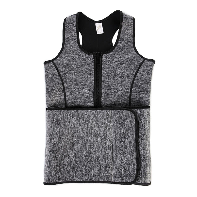 UJB Waist Trainer Corset Slimming Neoprene Sauna Vest S-6XL MH1526