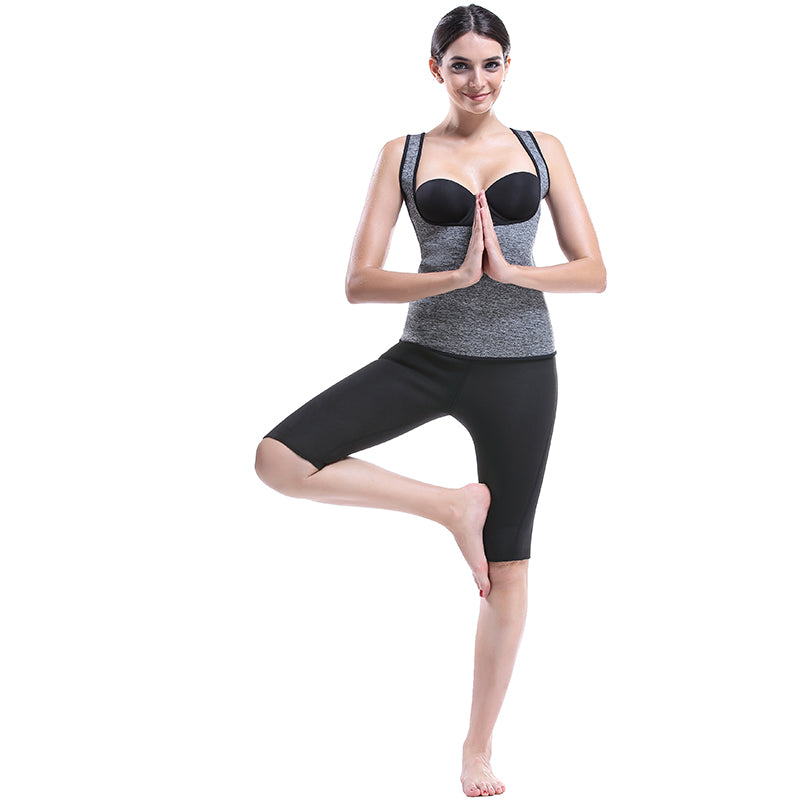 UJB Sweat Shaper Sauna Shirt Neoprene Workout Vest S-6XL MH1527