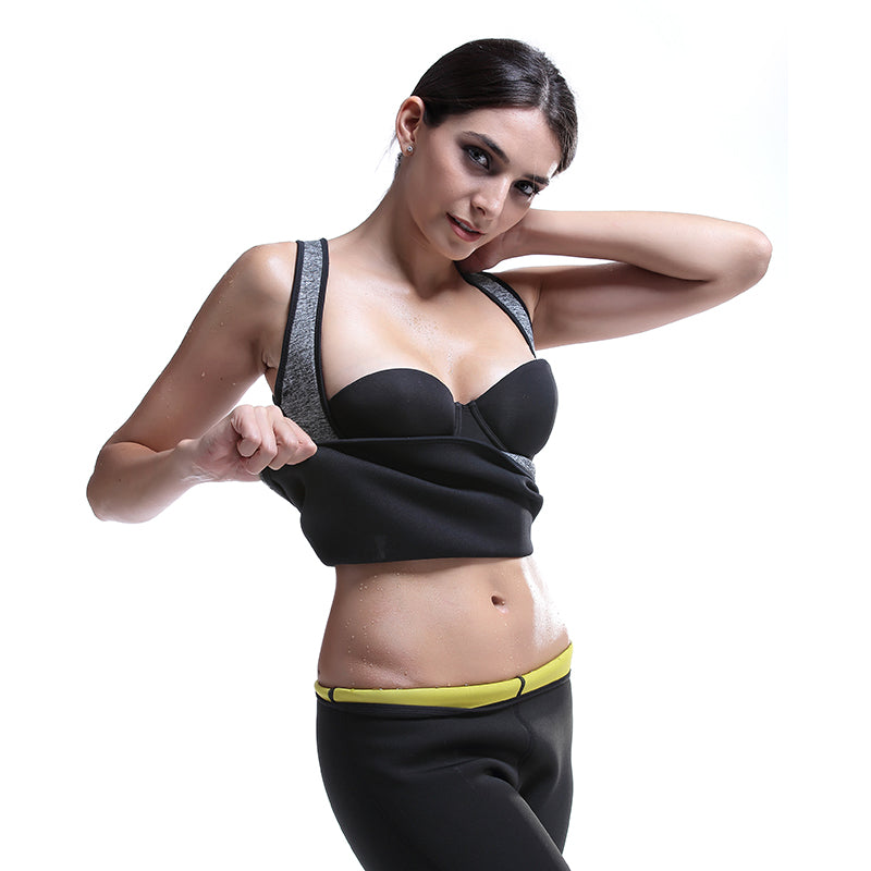 UJB Sweat Shaper Sauna Shirt Neoprene Workout Vest S-6XL MH1527