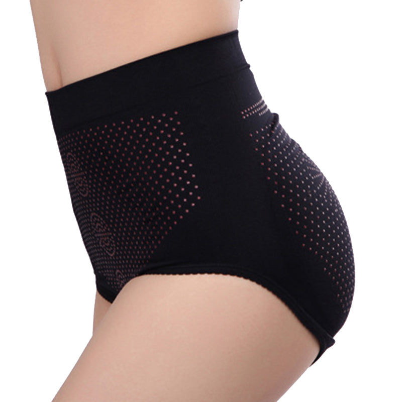 Black Seamless Body Slimming Infrared Panty One Size MH1561