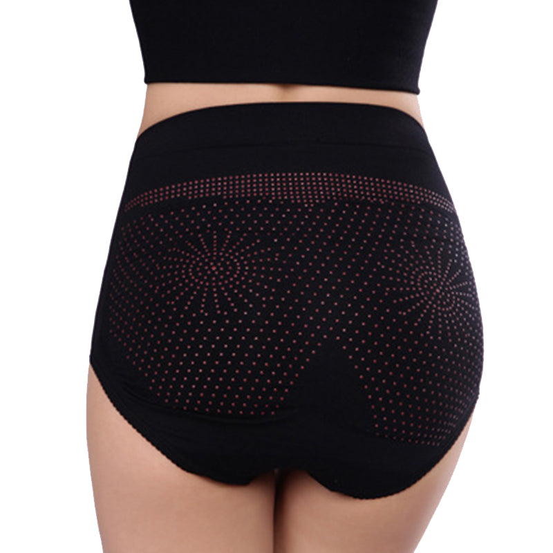 Black Seamless Body Slimming Infrared Panty One Size MH1561
