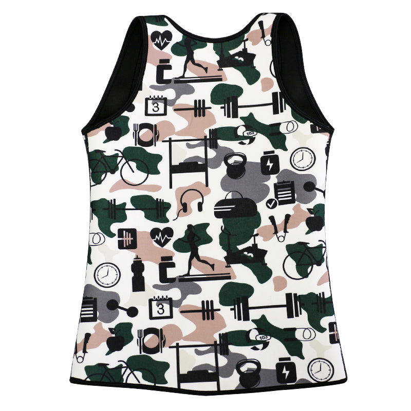 UJB New Style Mixed Camouflage Neoprene Waist Trainer Vest XXS-6XL MH1652