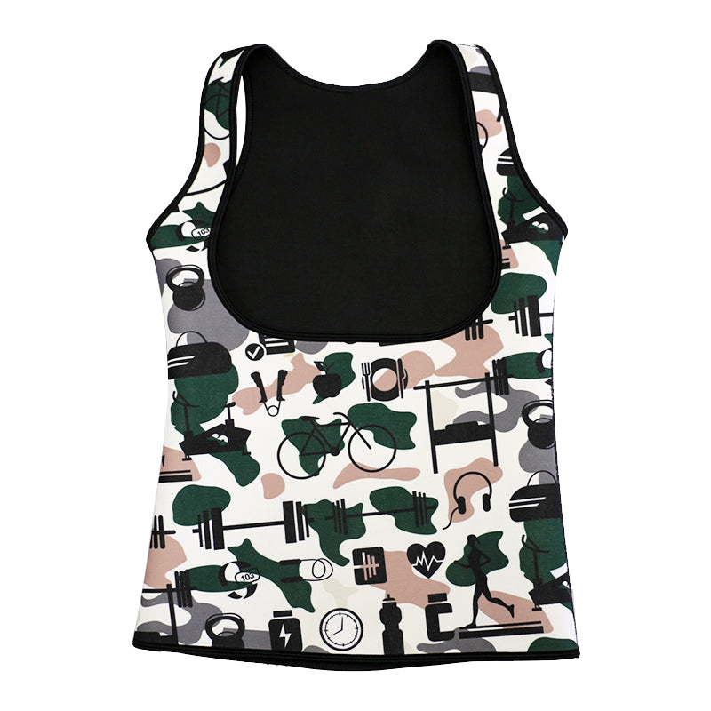 UJB New Style Mixed Camouflage Neoprene Waist Trainer Vest XXS-6XL MH1652
