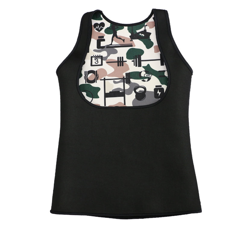 UJB New Style Mixed Camouflage Neoprene Waist Trainer Vest XXS-6XL MH1652