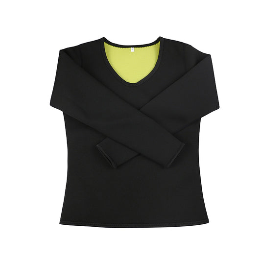 UJB Long Sleeve Neoprene Shaper Shirt S-4XL MH1739