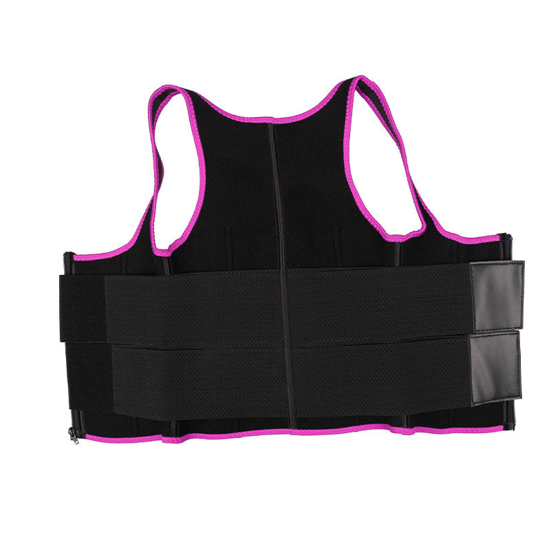 UJB Pink Vest Double Belt MHW100064P