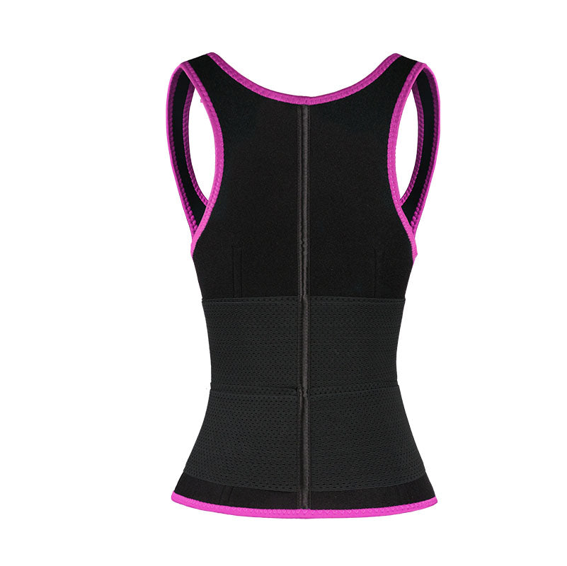 UJB Pink Vest Double Belt MHW100064P