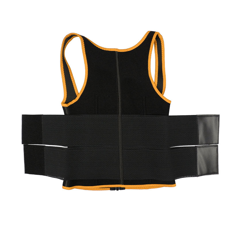 UJB Orange Double Belt Vest MHW100064O