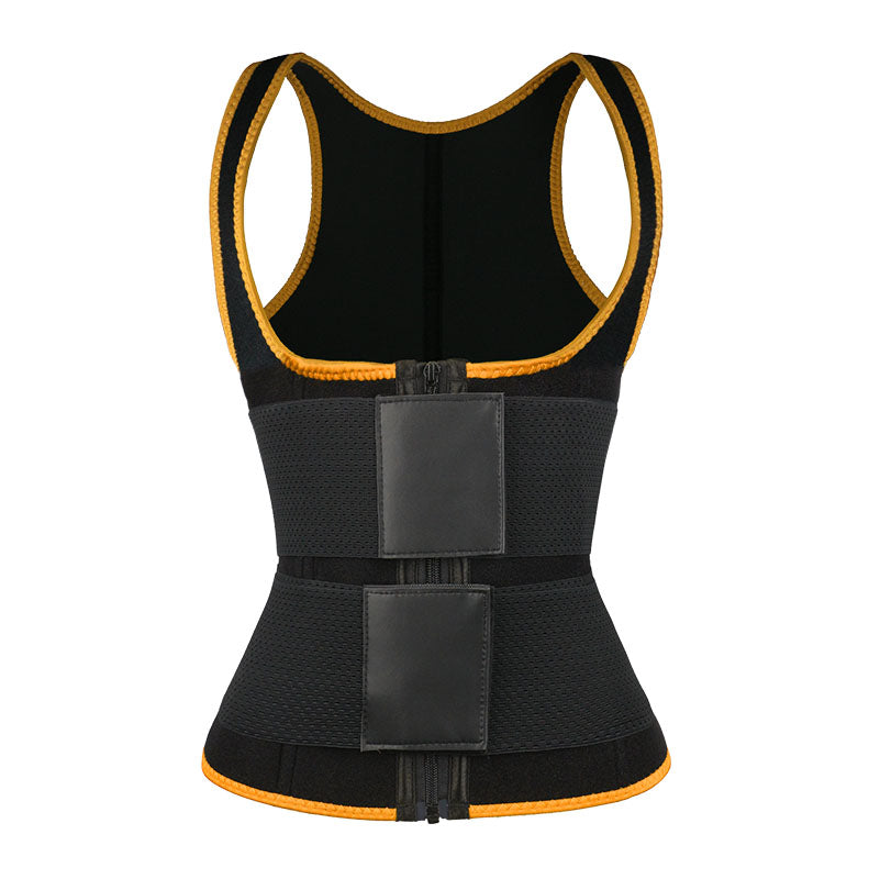 UJB Orange Double Belt Vest MHW100064O