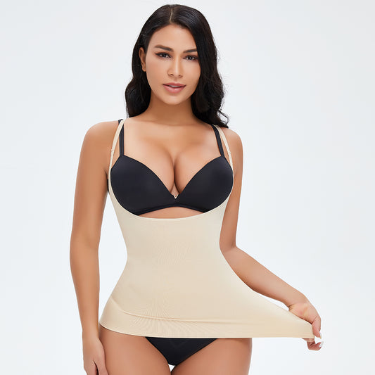 Nude Adjustable Strap Tummy Vest MHW100030N