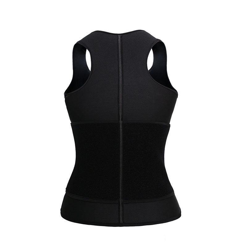 UJB Black Neoprene Sport Sauna Vest MHW100087