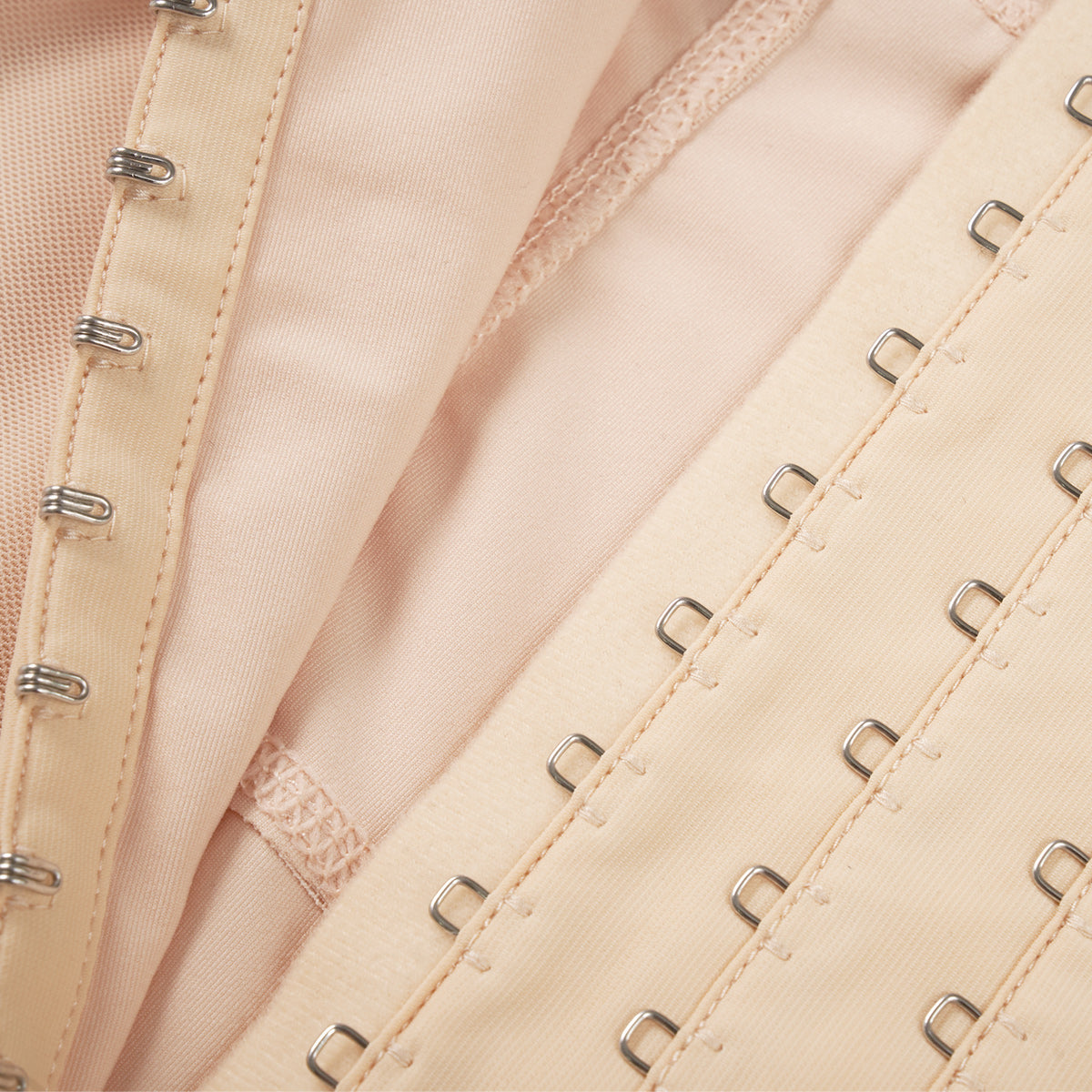 Nude High-waist Three-row Abdomen Hip Pants MHW100125N