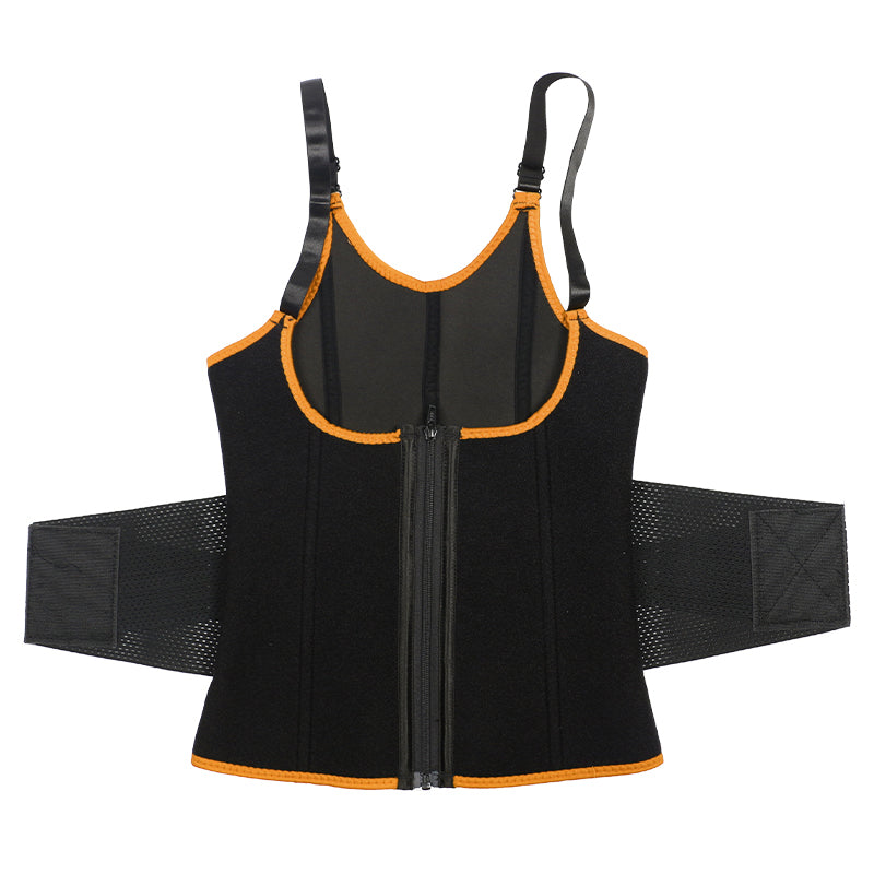 UJB Orange Adjustable Single Belts Vest MHW100079O