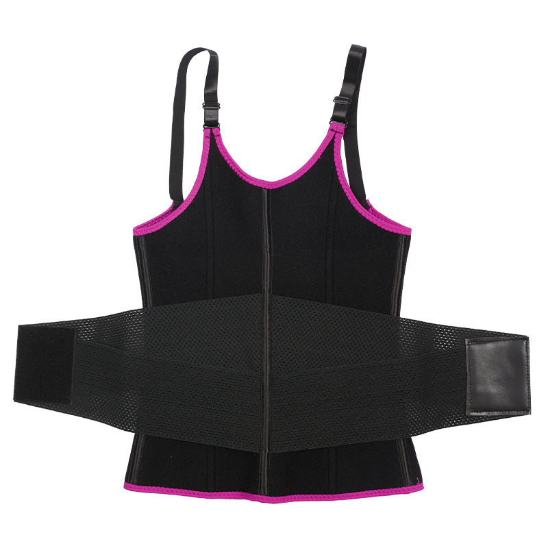 UJB Pink Adjustable Single Belts Vest MHW100079P