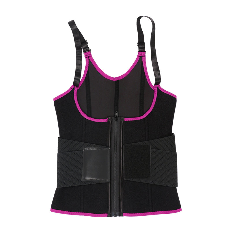 UJB Pink Adjustable Single Belts Vest MHW100079P