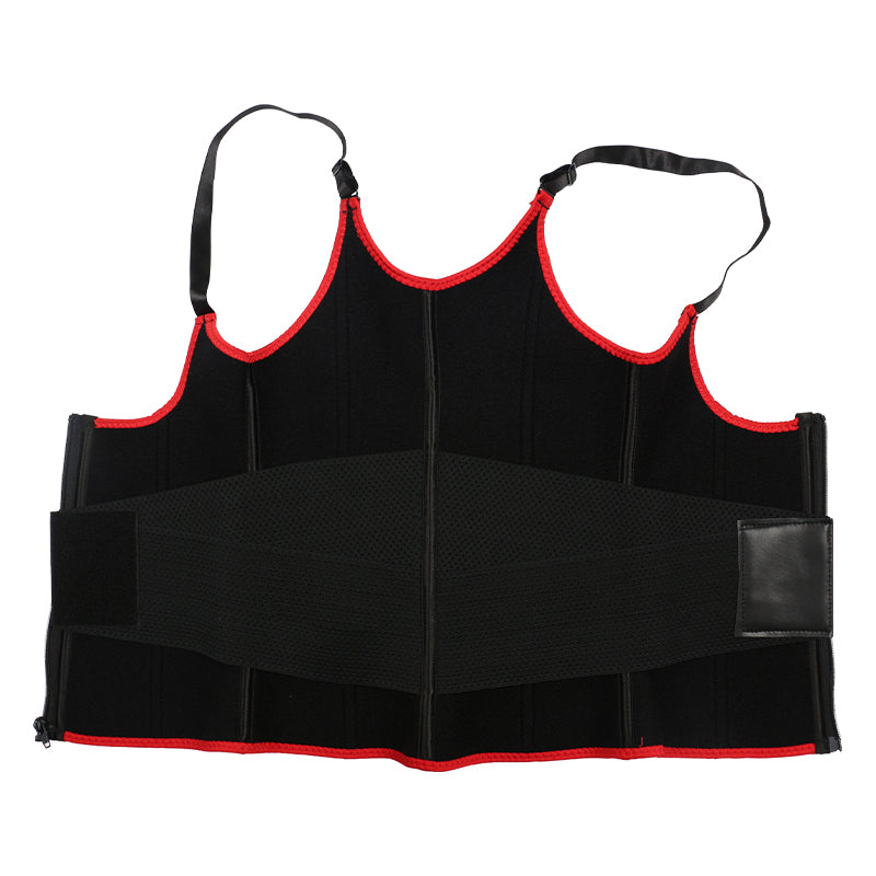UJB Red Adjustable Single Belts Vest MHW100079R