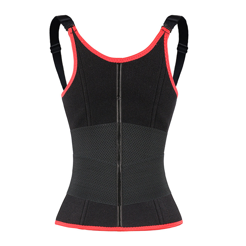 UJB Red Adjustable Single Belts Vest MHW100079R