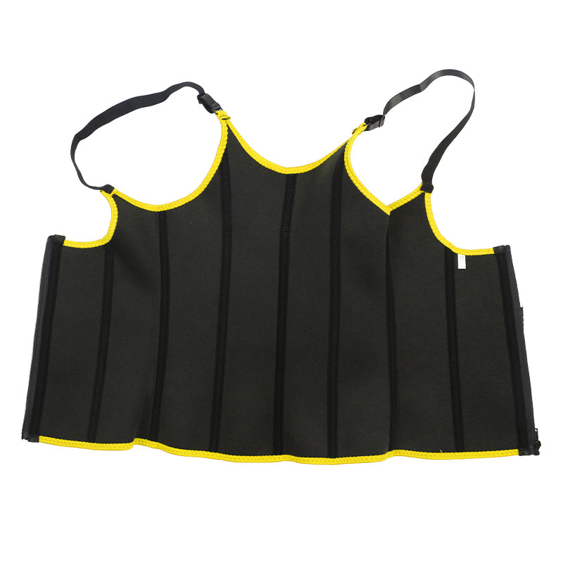 UJB Yellow Adjustable Single Belts Vest MHW100079Y