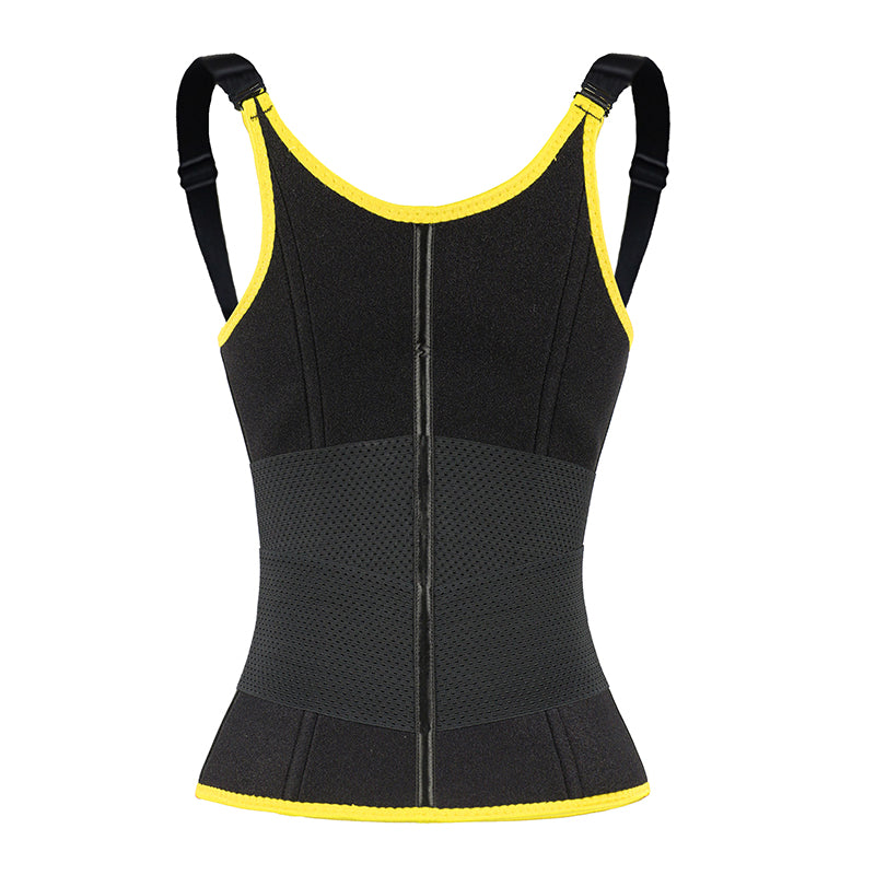 UJB Yellow Adjustable Single Belts Vest MHW100079Y