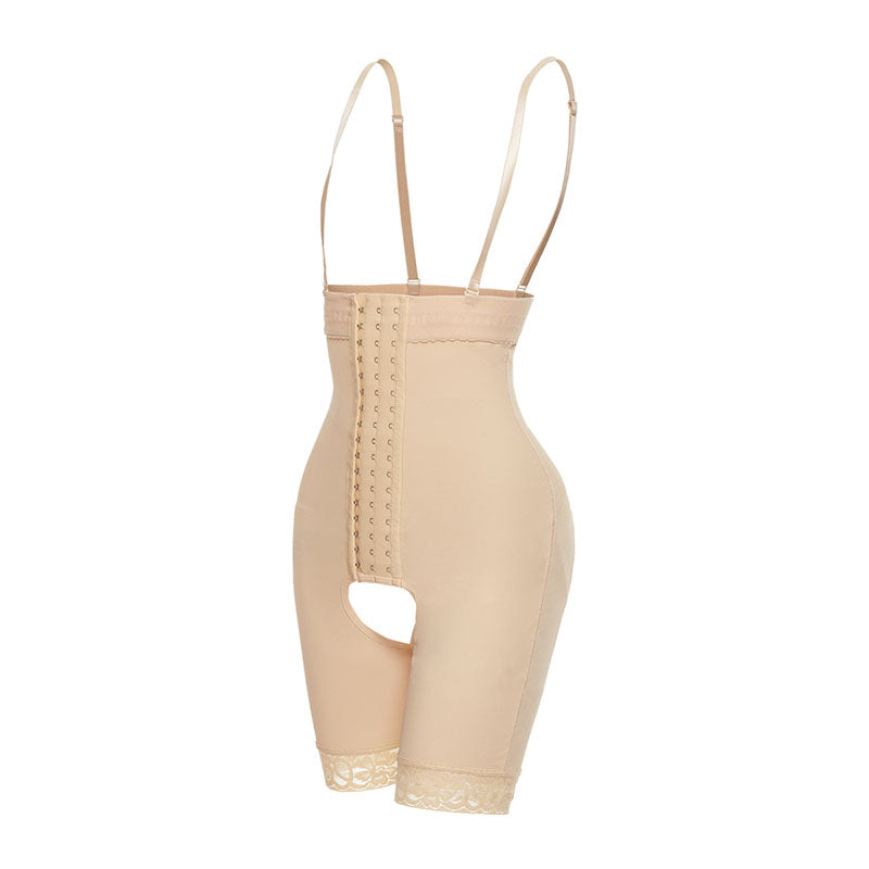 Nude Adjustable Hooks One-piece Belly-lifting Shapewear MHW100233BN