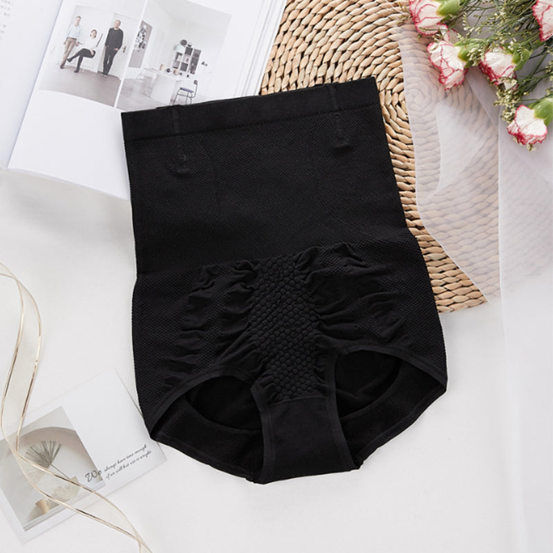 UJB Black Hip-lifting Fat Burning Pants MHW100250B