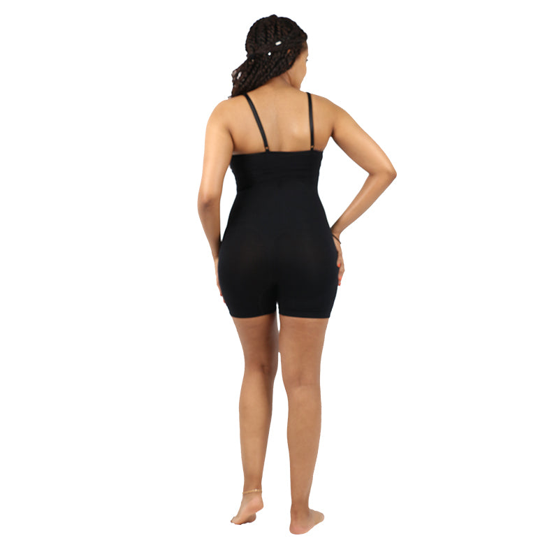 Black Seamless Postpartum Body Shaper MHW100274B