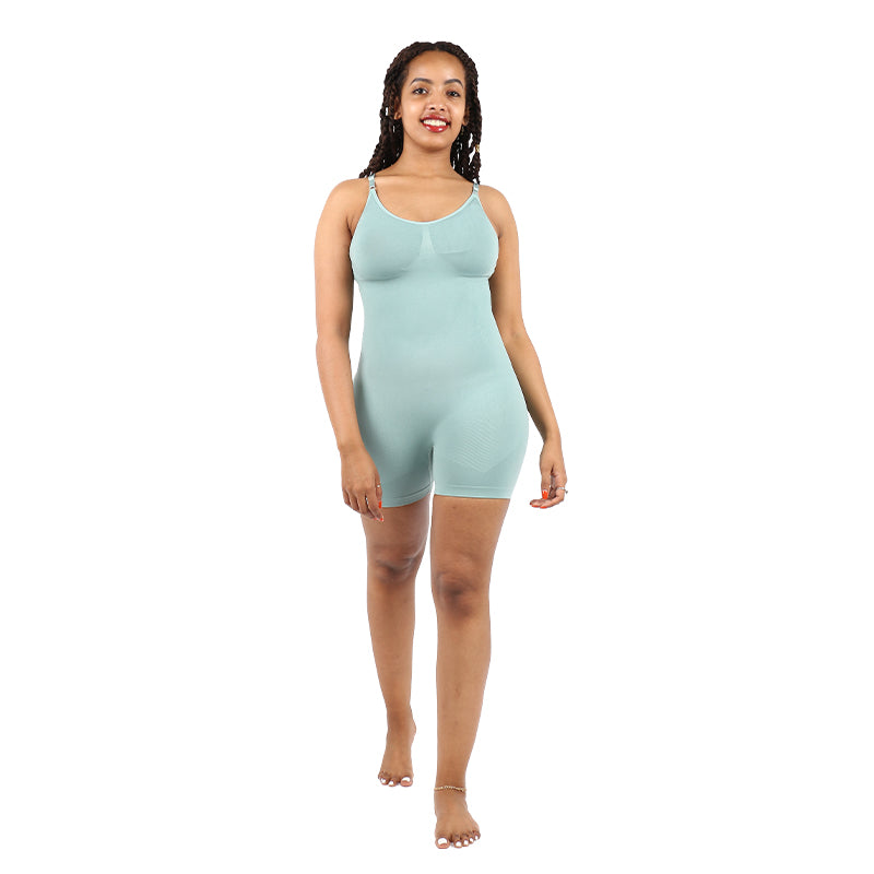 Blue Seamless Postpartum Body Shaper MHW100274BL