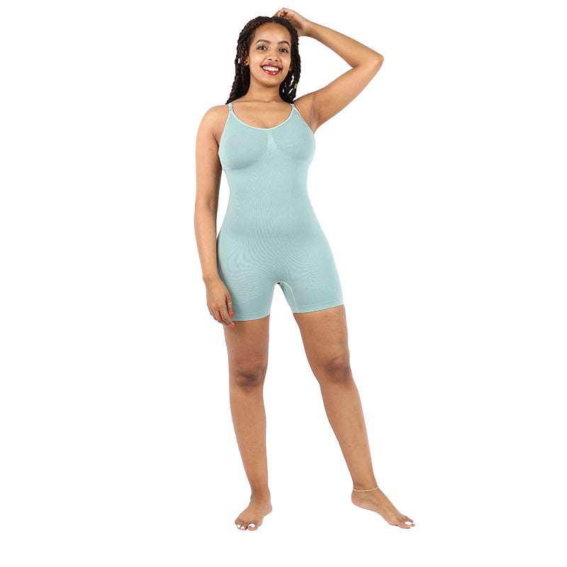 Blue Seamless Postpartum Body Shaper MHW100274BL