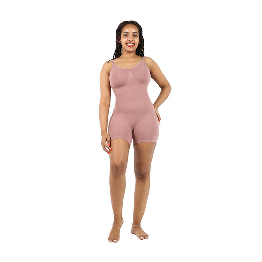Pink Seamless Postpartum Body Shaper MHW100274P