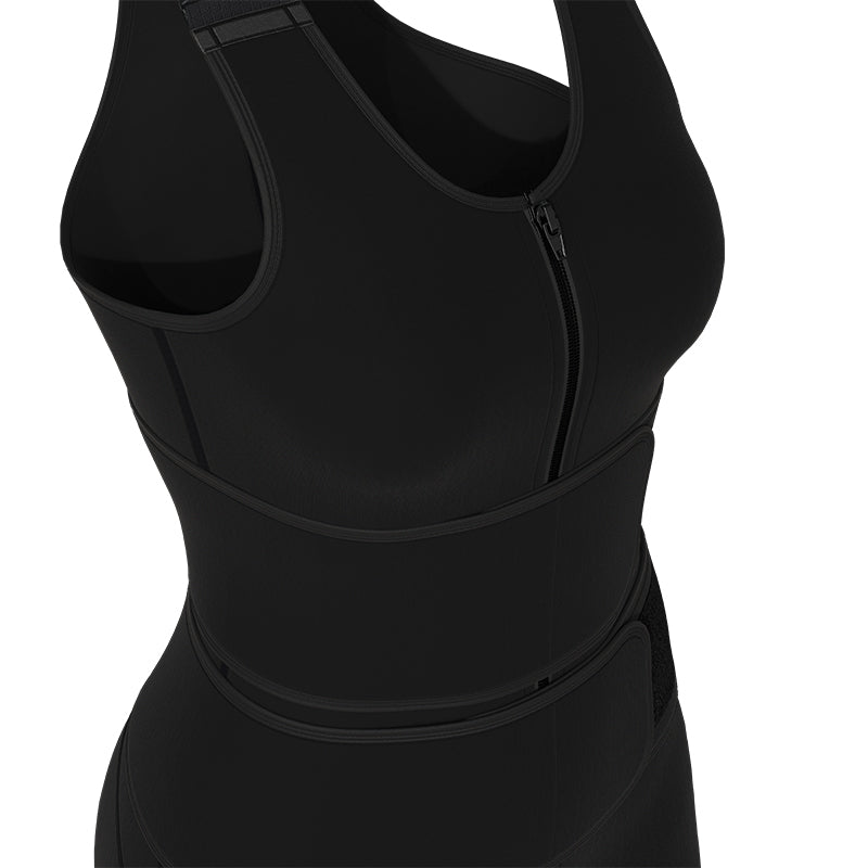 UJB Neoprene material double belt vest MHW100311B