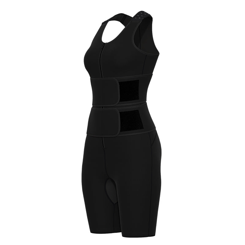 UJB Neoprene material double belt vest MHW100311B