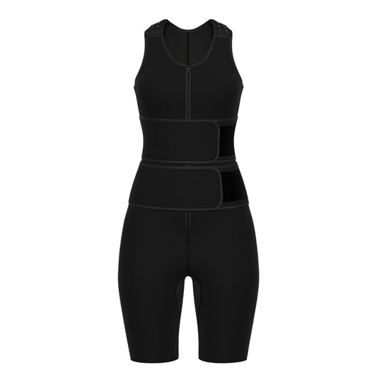 UJB Neoprene material double belt vest MHW100311B