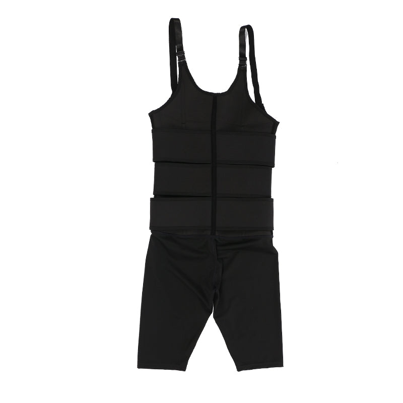 UJB SBR 9 steel bone three-belt vest milk silk MHW100299B