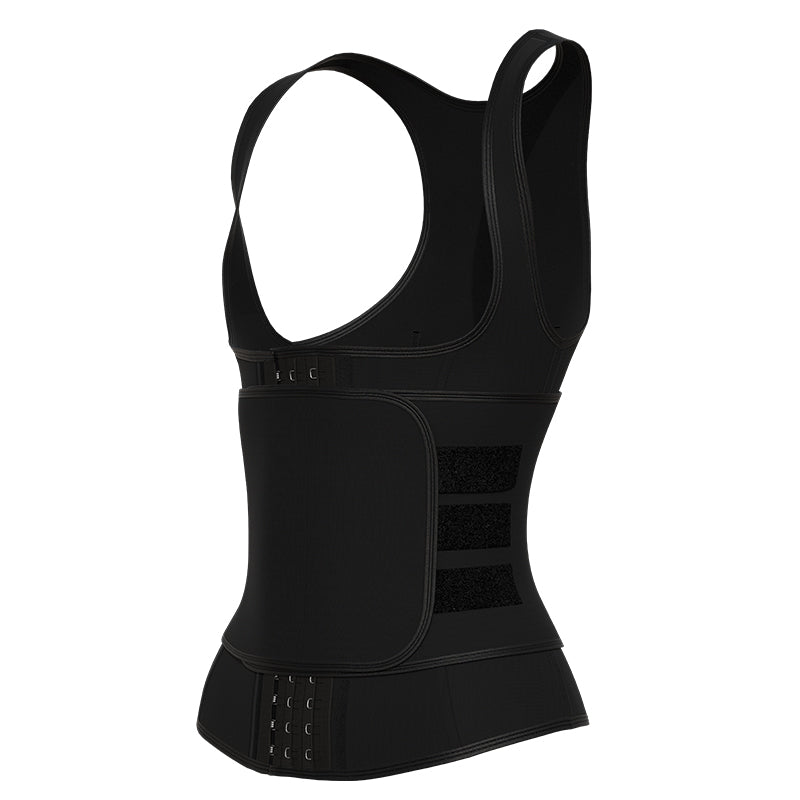 UJB Nine Steel Bones Fitness Neoprene Waist Trainer Vest MHW100341B