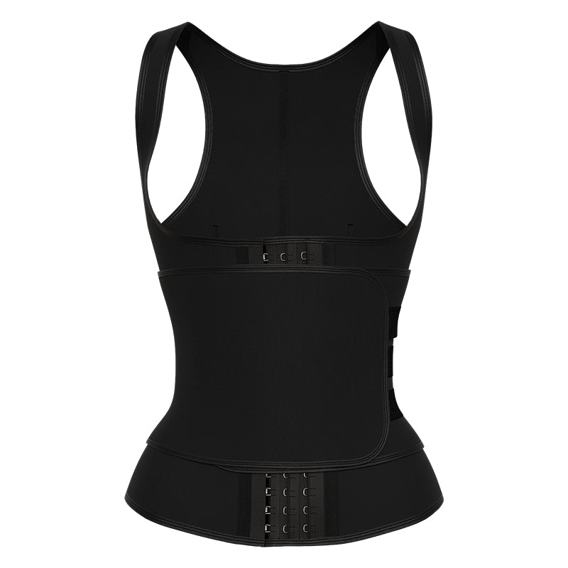 UJB Nine Steel Bones Fitness Neoprene Waist Trainer Vest MHW100341B