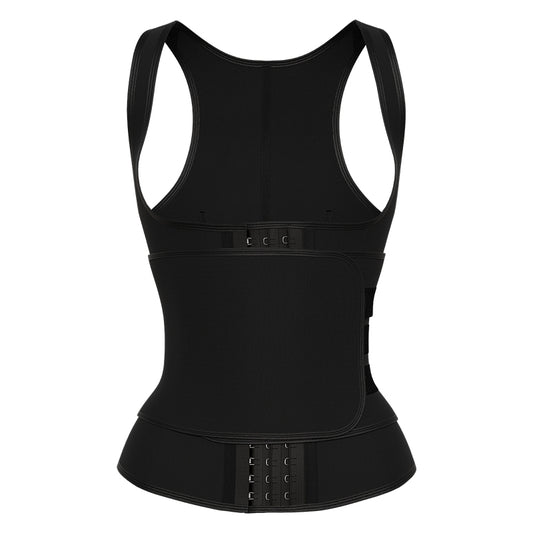 UJB Nine Steel Bones Fitness Neoprene Waist Trainer Vest MHW100341B