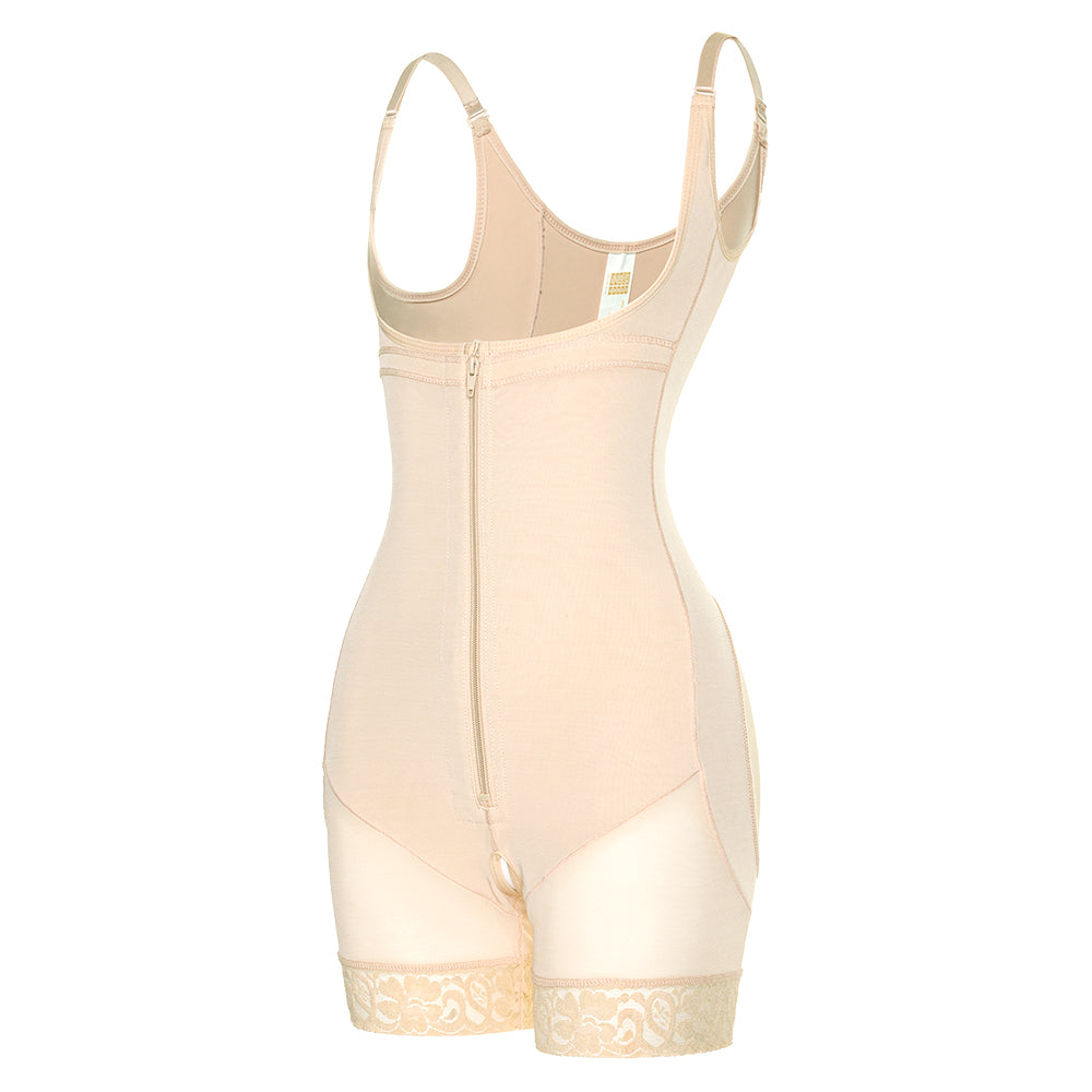 The new type of suspenders with body, belly, hips, fat lady, big size zipper body shaper MT000018N