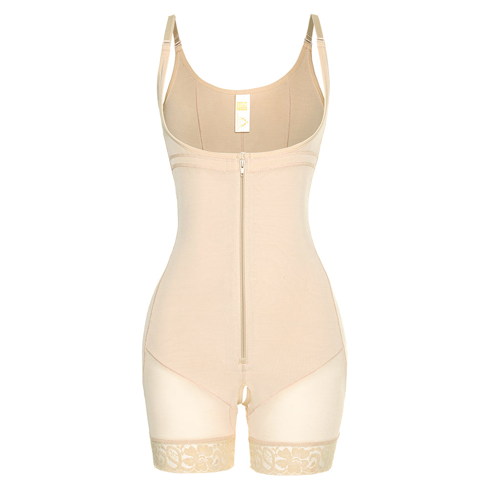 The new type of suspenders with body, belly, hips, fat lady, big size zipper body shaper MT000018N