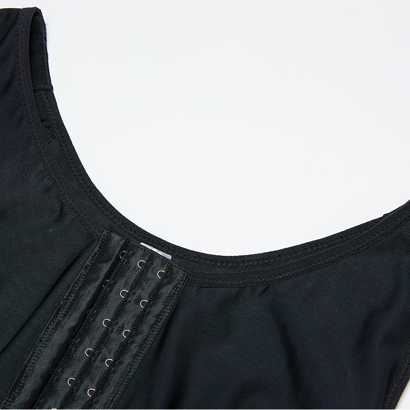 Plus Size Tummy Shaper Jumpsuit MT000007B Black