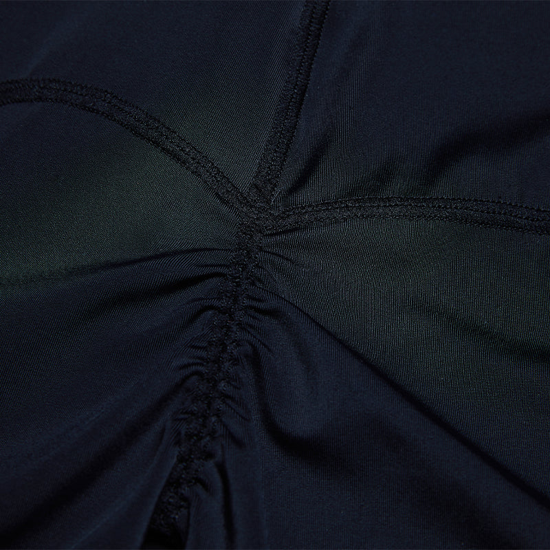 Tight-fitting zipper body sculpting sleeves lace large size body shaperMT000009B