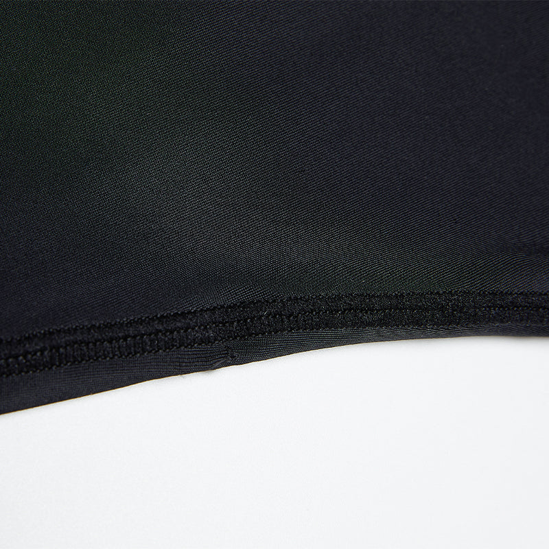 Tight-fitting zipper body sculpting sleeves lace large size body shaperMT000009B