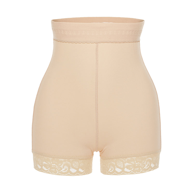 Non-slip Nude high waisted elastic hip shaping breathable